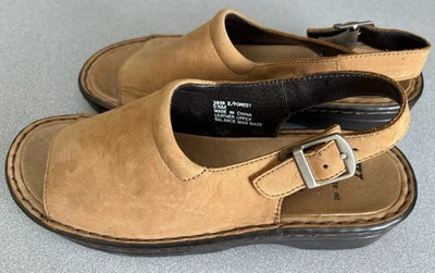 Women’s Sz 5.5 White Mountain Sandals New Tan Sling Back Buckle Open Toe 2838 - Image 1 of 4