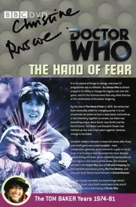Doctor Who: The Hand of Fear DVD Insert Signed by CHRISTINE RUSCOE - Picture 1 of 1