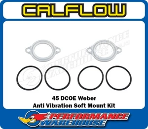 Nylon Anti Vibration Soft Mount Kit suits 45 DCOE Sidedraft Weber Carburettor - Picture 1 of 3