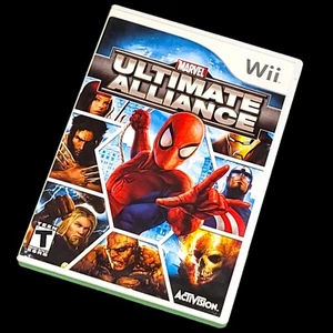 Nintendo Wii Marvel: Ultimate Alliance Complete CIB - With manual and case.  - Picture 1 of 4