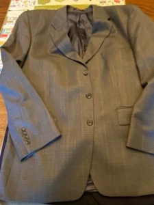 46R Chaps Ralph Lauren Men’s Sport Coat Blazer , green, blue tan plaid - Picture 1 of 2