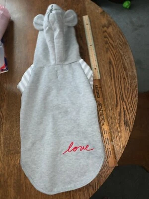 ABRIGO PERRO ELLEN DEGENERES PERRO ABRIGO Sudadera con Capucha CON OREJAS AMOR Foto 1 de 4