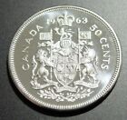 1963 SILVER CANADA 50 CENTS COIN, PROOF-LIKE FINISH, LOT#78