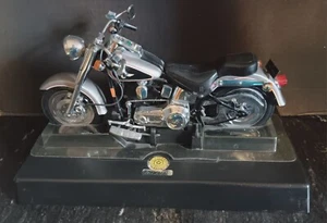 Matchbox 1996 Harley Davidson Fatboy 1:9 Scale - Picture 1 of 12