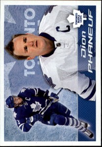 2011-12 Panini Stickers Maple Leafs Hockey Card #160 Dion Phaneuf