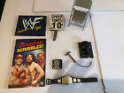 WWE  Collection Chair Scribble Pad Belt Badge Ringside Bell 10mph Sign