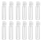 50 Pcs 1ml Perfume Bottle Glass Cosmetic Containers Bottles Sample Travel