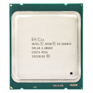 Intel Xeon E5-2660v2 10-Core 2.20GHz 25M 8GT/s LGA2011 CPU Processor SR1AB