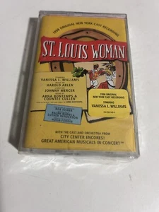 ST. LOUIS WOMAN 1998 ORIGINAL N.Y. CAST RECORDING BRAND NEW CASSETTE TAPE - Picture 1 of 5