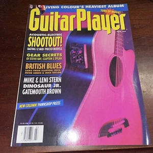 VINTAGE Guitar Player Magazine March 1993 Living Colour Dinosaur Jr GREAT ADS - Picture 1 of 5