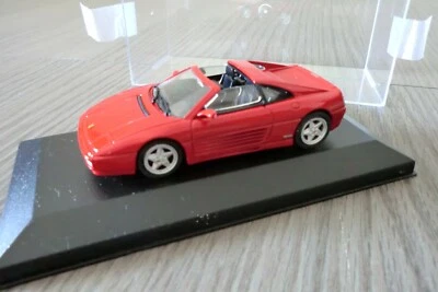 FERRARI 348 TS 1989-  MODELLO BANG SCALA 1/43 - CON BOX TRASPARENTE - Immagine 1 di 4