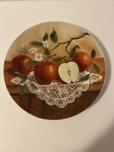 Vintage Home Interior Decorative Apple Plate 8”