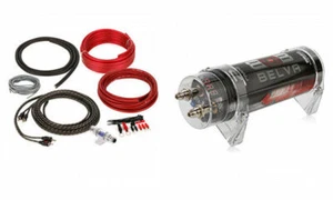 Condensador Belva BB2D 2 Faradios con Medidor de Voltaje Digital Rojo + Kit Amplificador Calibre 8 - Imagen 1 de 9