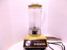 Waring Futura Blender 900 11020 Solid State Avocado Green Vintage 8 Speed Tested