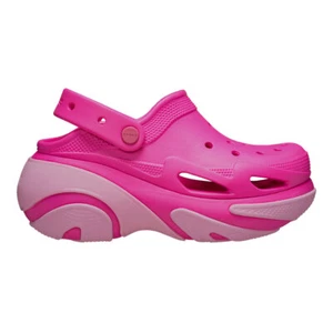New CROCS Womens BUBBLE CRUSH CLOG 210061-6TW PINK W 5 - 9 TAKSE - Picture 1 of 6