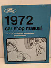 1972 Ford Car Shop Manual Vol 5 Pre-delivery, Maintenance, & Lubrication