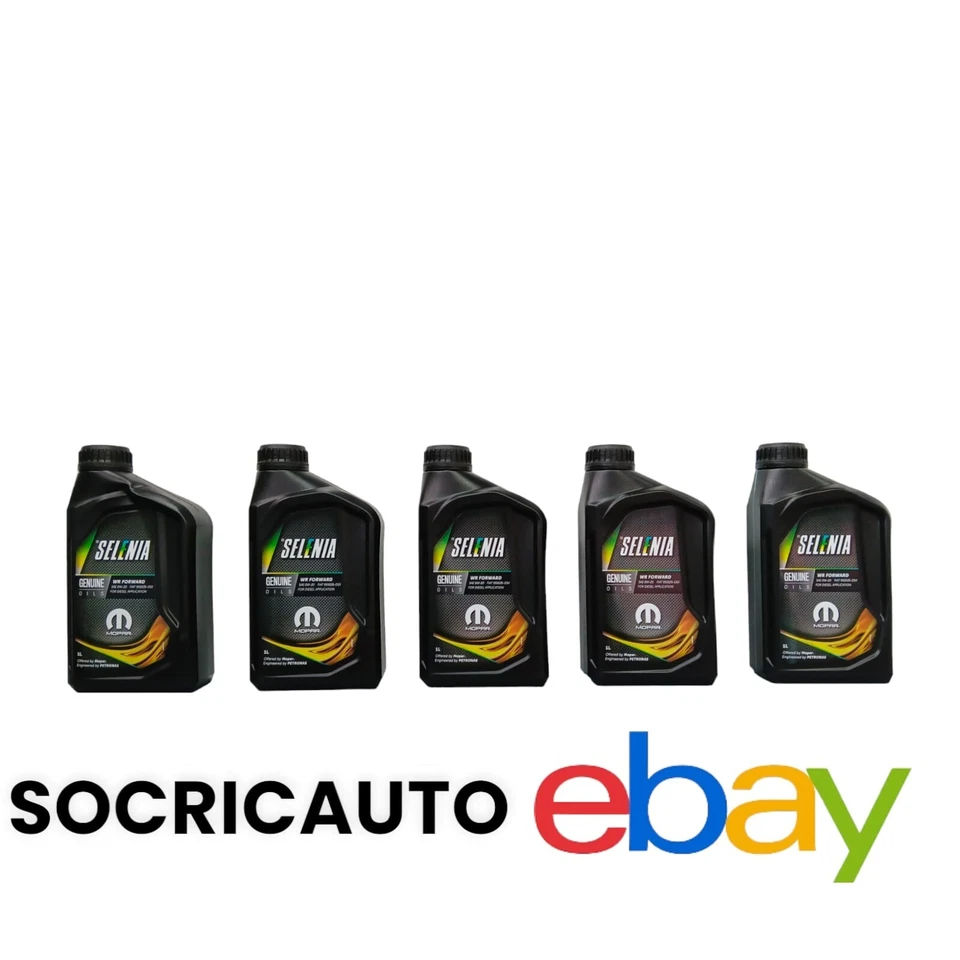 4 Litri Olio Motore Selenia WR Forward 0W20 ACEA C5 MOPAR FIAT 955535-DSX