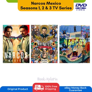 Narcos Mexico Seasons 1, 2, 3 TV Series FULL HD DVD High Quality FREE SHIPPING - Imagen 1 de 10