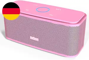DOSS Bluetooth Lautsprecher, Soundbox Musikbox Bluetooth Box Mit Dualen Bass-Tre