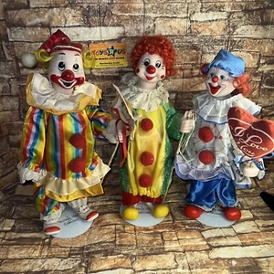 The Heritage Mint LTD Collection“Happiness and Love” Porcelain Clown  16" 1989 - Picture 1 of 19