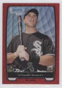 2012 Bowman Chrome Prospects Red Wave Refractor /25 Michael Earley #BCP127