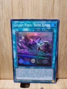 Yu-Gi-Oh!🏆Vaylantz World - Shinra Bansho - 1st Edition🏆SUPER RARE Card - Picture 1 of 1