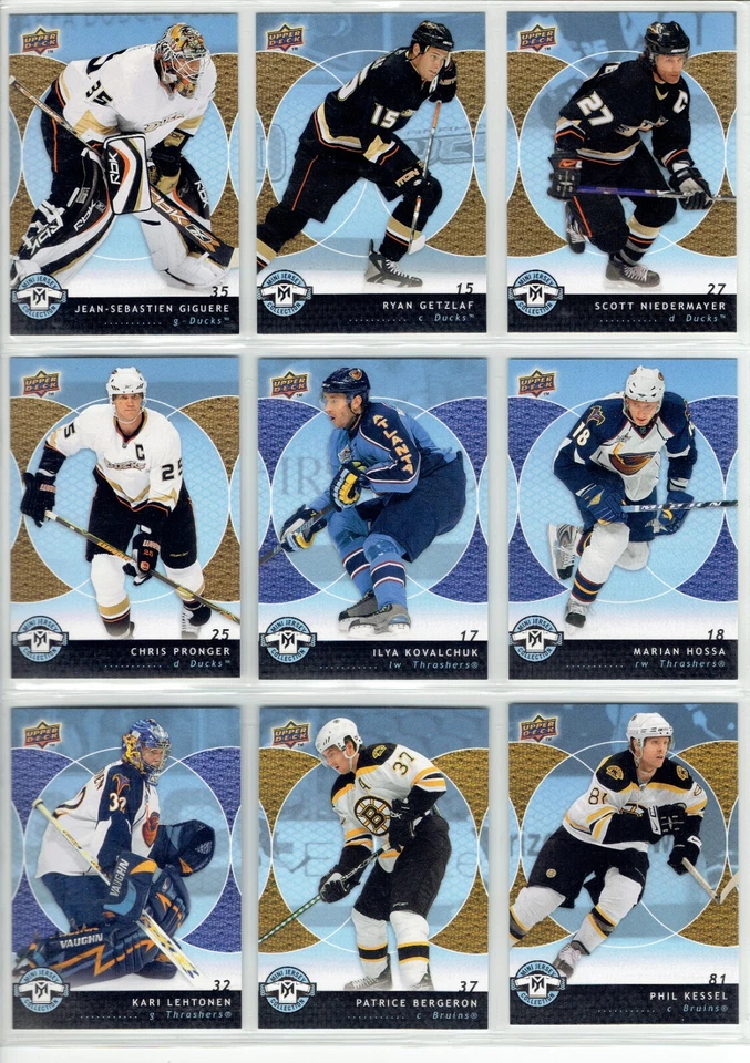 2007-08 Upper Deck Mini Jersey Base Cards Fill Your Set #1-100 U-Pick From List! - Image 1 of 4