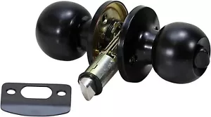 Lockset for RV - Style 2 - Ball Shape - (Privacy | Matte Black) - Bild 1 von 1