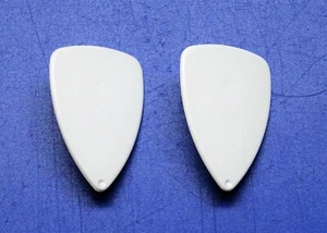2 x WAPPEN SCHILD WEISS BLANKO PLAYMOBIL zu Crusader Ritter TOP für CUSTOM S45 - Picture 1 of 3