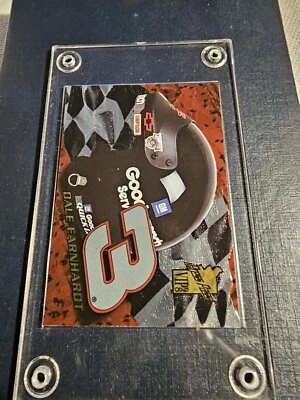 1998 Press Pass VIP Head Gear Dale Earnhardt #3 Good Year Helmet Card # HG 2/9 - Image 1 of 2