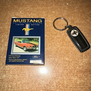 25er Pack Classic Ford Mustang Sammelkarten Limited Edition '65-'73 Schlüsselanhänger - Bild 1 von 4
