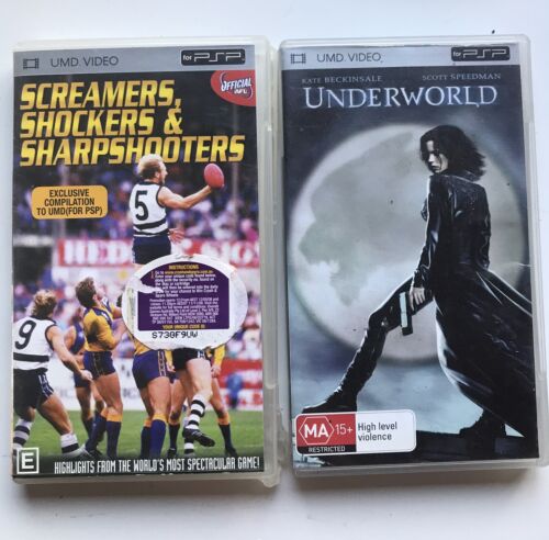 Underworld & AFL Screamers Shockers Sharpshooters- UMD Video - Film - PSP - Sony