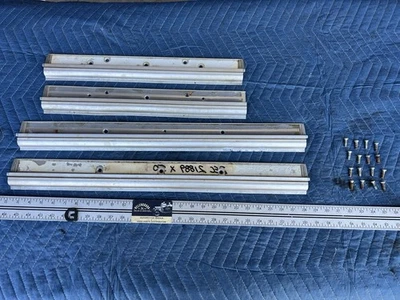 1998-2003 Jaguar XJR XJ8 X308 Door Entry Sill Scuff Plate Set Of 4 OEM #4701E - Image 1 of 4