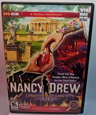 Nancy Drew : Labyrinth of Lies (PC, DVD-ROM, 2014, Her Interactive) Mystery #31 - Image 1 of 4