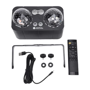 LED Stage Light 2 Head Sound Activated Strobe Light With Remote Control For - Picture 1 of 15