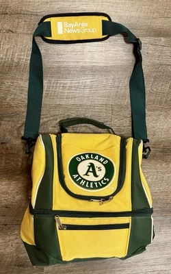 MLB Oakland Athletics Large Insulated Lunch Box Bag Cooler - Image 1 of 4