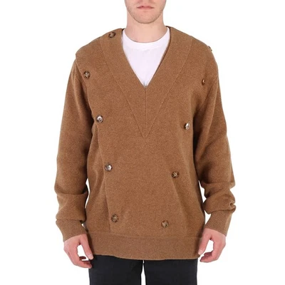 Burberry Men's Double-breasted V-neck Jumper - Image 1 of 4