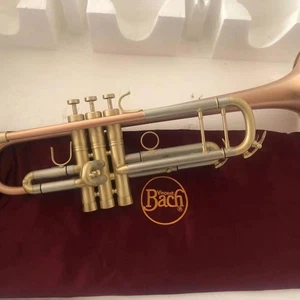 Bach Heavy Trumpet B-flat Performance Trumpet Instrument with Exquisite Box - Picture 1 of 7