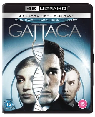Gattaca (4K UHD Blu-ray) Jayne Brook Ernest Borgnine Gore Vidal Blair Underwood - Image 1 of 2