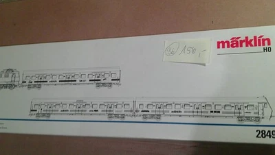 Märklin H0  S-BAHN-ZUG "MÄRKLIN" UNIVERSALELEKTRONIK  2849 TOP/OVP   Nr. 95 - Bild 1 von 4