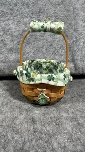 2001 Longaberger Lucky You Basket Shamrocks St. Patrick’s Day - Bild 1 von 11