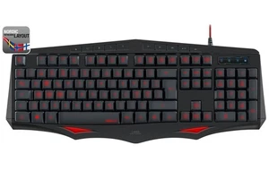 Speedlink USB LED Gaming Tastatur FIN Finnland Finnisch QWERTY Keyboard-Layout - Bild 1 von 3