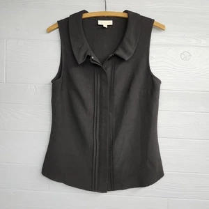 Modcloth Black Sleeveless Tank Top Womens Size Medium - Picture 1 of 10