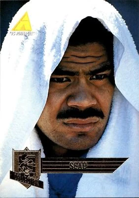 1995 Pinnacle Club Collection #218 Junior Seau - Image 1 of 2