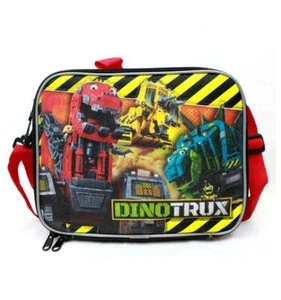 Bolsa de almuerzo DinoTrux Mega Team lonchera negra - Imagen 1 de 3