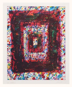 Sam Francis, litografía a color original, firmada y numerada. - Imagen 1 de 6