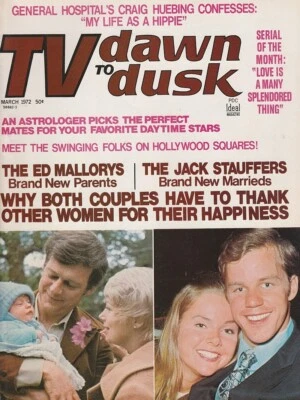 TV Dawn To Dusk soap opera Mar 1972 ED MALLORY-JACK STAUFFER-CRAIG HUEBING-GRANT - Image 1 of 3