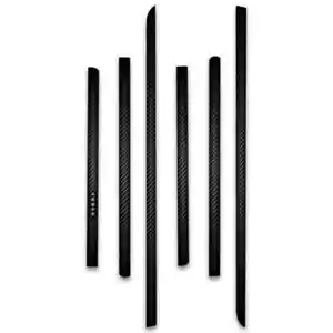 Window Sill Trim for 07-17 Ford Expedition EL w/Keypad Cutout [Carbon Fiber 6pc] - Picture 1 of 1