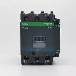 1pc LC1D50 LC1D50B7C LC1D50B7 3P 50A AC 24V coil TeSys AC Contactor Schneider - Picture 1 of 4