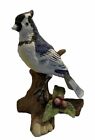 Royal Crown Bluejay Bird Porcelain Figurine, J. Byron